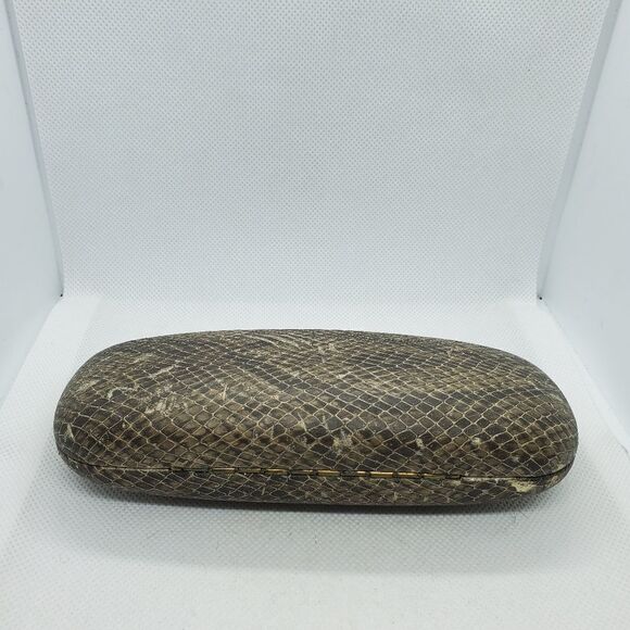 Giorgio Fedon Snakeskin Patterned Glasses Case - Picture 4 of 7
